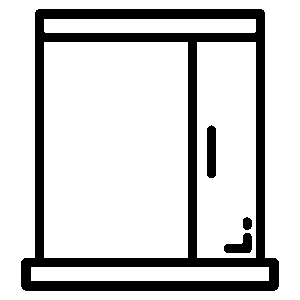 Icon Glastür ESG – Ganzglastüren Glaserei Schulze Lübeck